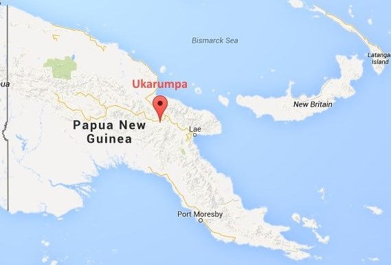 Ukarumpa map